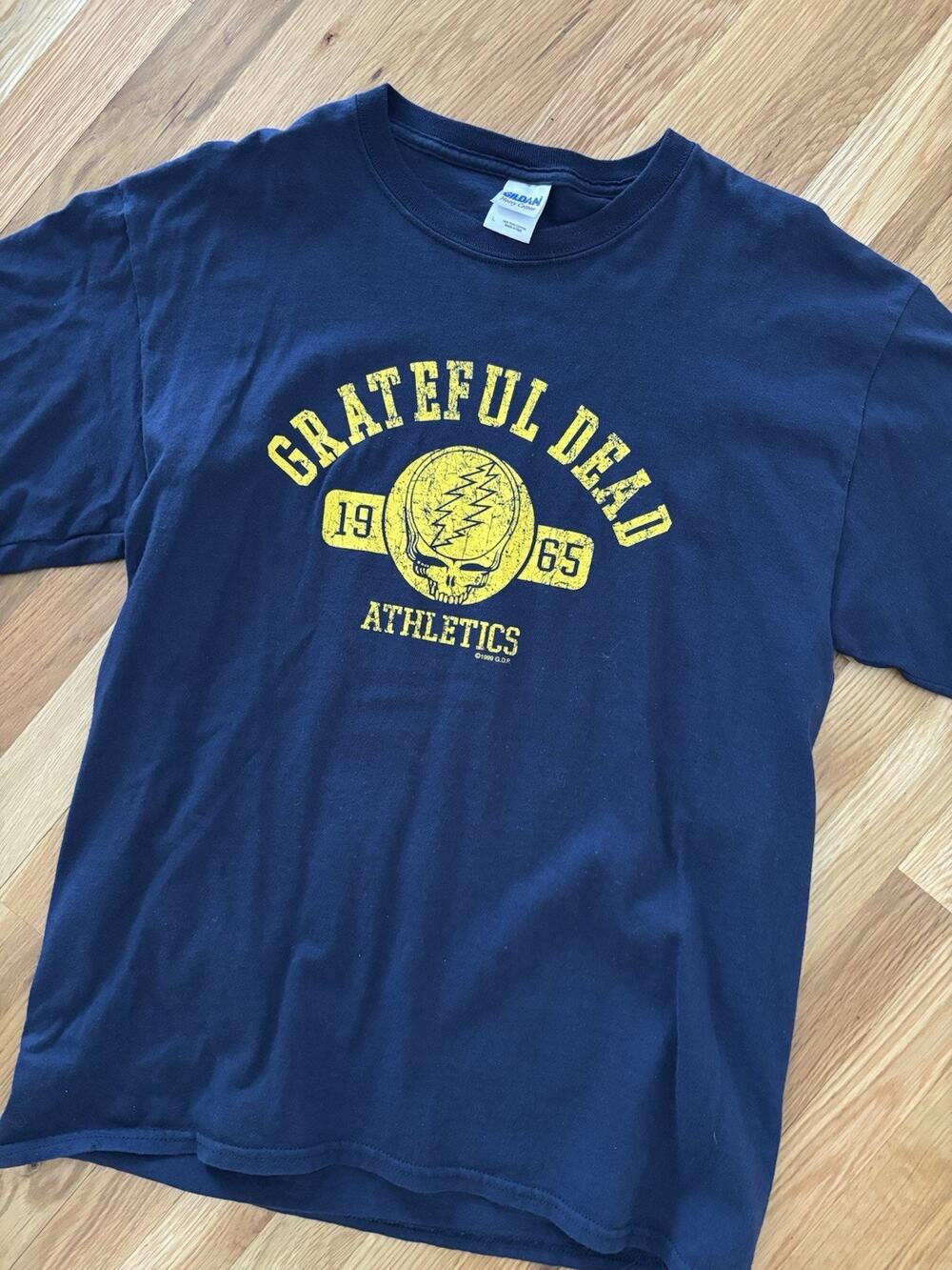 Vtg 1999 Grateful Dad Summer Blue Gilman Size Large